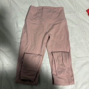 Lululemon blush pink leggings ✨